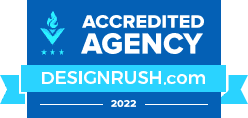 DesignRush accreditation Banner